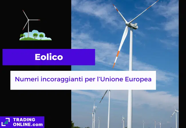 presentazione della notizia su numeri incoraggianti dell'eolico europeo