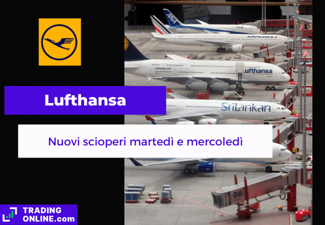 presentazione della notizia su nuovi scioperi di Lufthansa