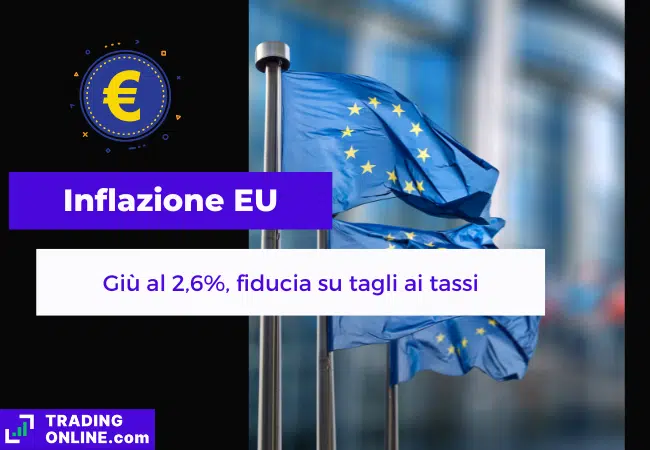 presentazione della notizia su dati inflazione europea