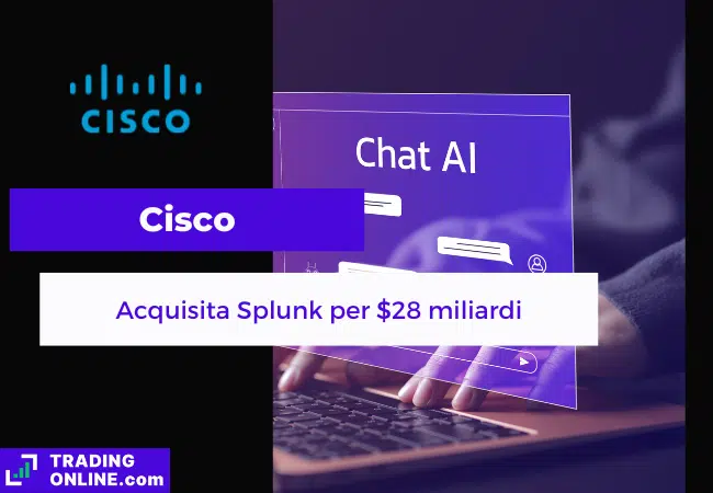 presentazione della notizia su Cisco che acquisisce Splunk