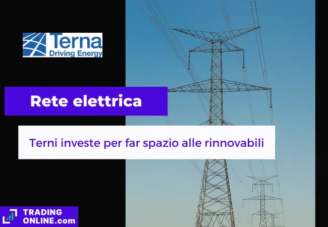 presentazione della notizia su investimento di Terna nella rete di distribuzione elettrica