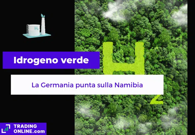 presentazione della notizia su Germania pronta a investire in produzione di idrogeno verde in Namibia