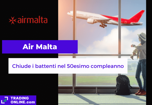 presentazione della notizia su Air Malta che chiude
