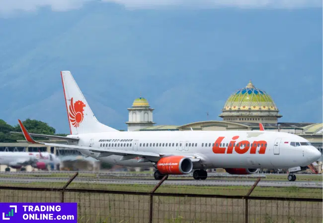 foto di un Boeing di Lion Air