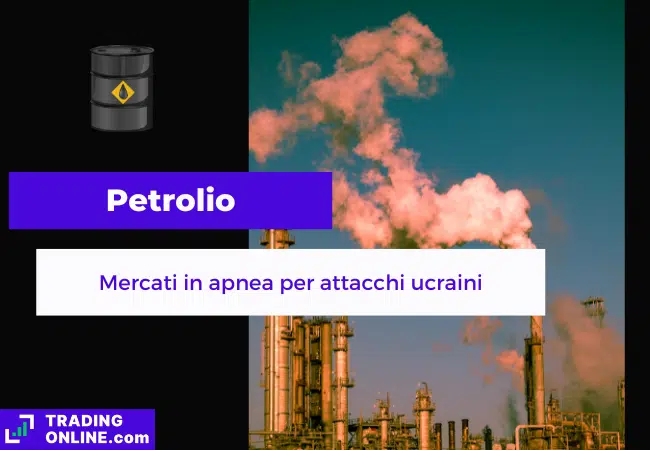 presentazione della notizia su attacchi ucraini a raffinerie petrolio russe
