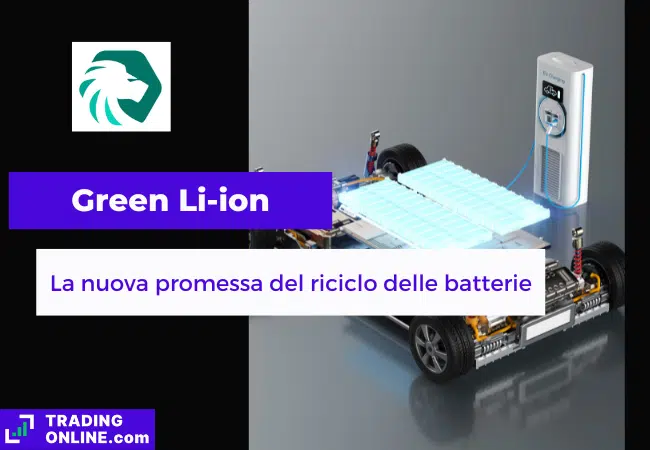 presentazione della notizia su Green Li-ion che apre un impianto per il recupero completo delle batterie al litio 