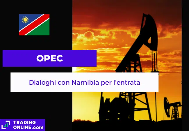presentazione della notizia su OPEC che vorrebbe far entrare Namibia nell'organizzazione