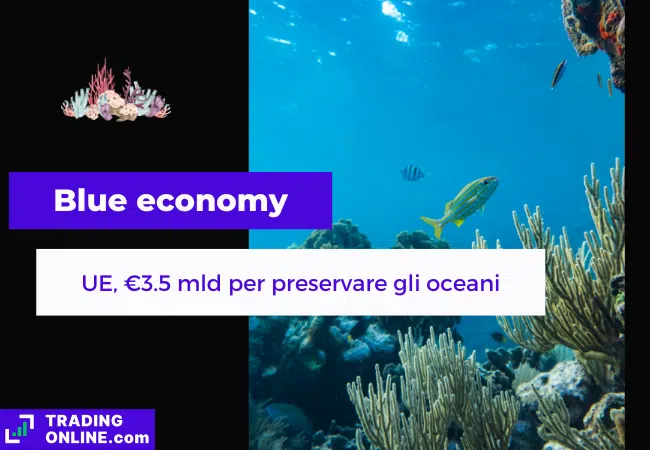 presentazione della notizia su UE che spenderà 3,5 miliardi di euro per la salvaguardia oceanica
