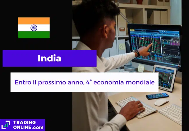 presentazione della notizia su india che può diventare quarta economia più grande al mondo entro il 2025
