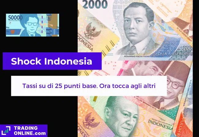 Indonesia Shock: tassi su di 25 punti base per proteggere la valuta. La palla passa alle altre banche centrali
