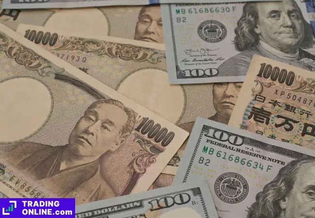 Yen contro USD oggi
