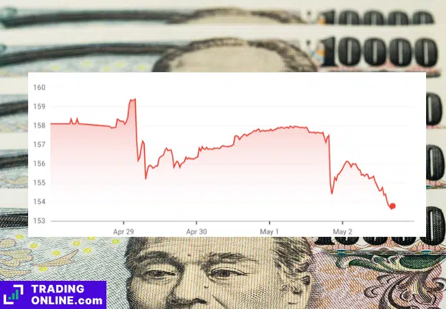 andamento del cambio USD/JPY