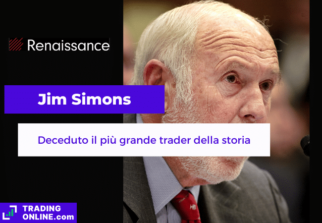 presentazione della notizia sulla morte di Jim Simons