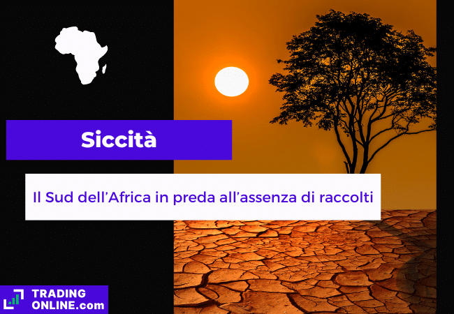 presentazione della notizia su siccità in Africa