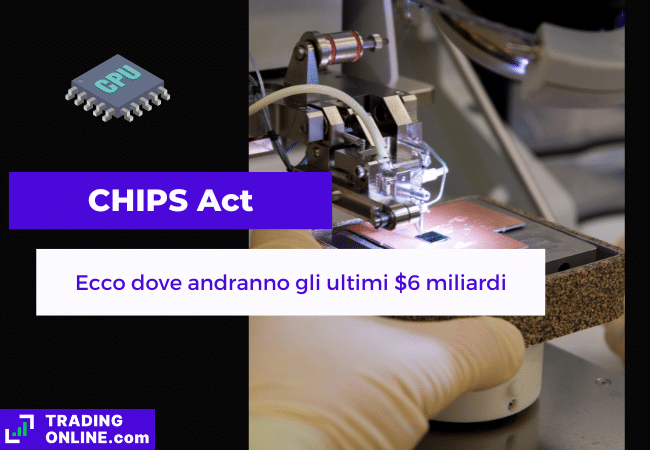 presentazione della notizia su destinazione degli ultimi fondi del CHIPS Act