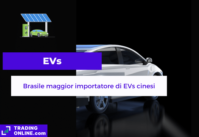 presentazione della notizia su Brasile che diventa maggior importatore mondiale di EVs cinesi