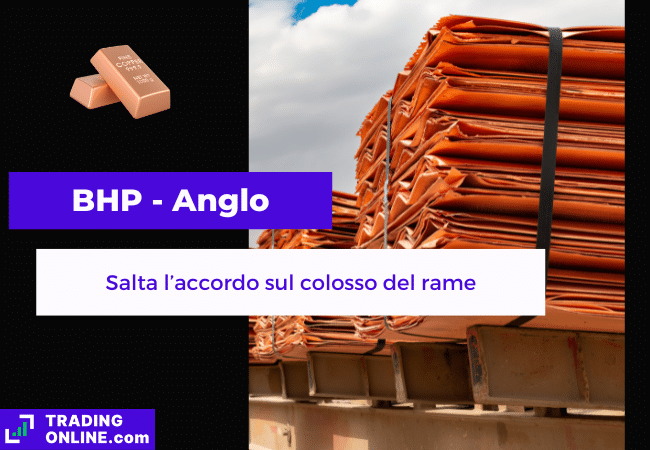 presentazione della notizia su BHP e Anglo American che non procederanno con l'acquisizione