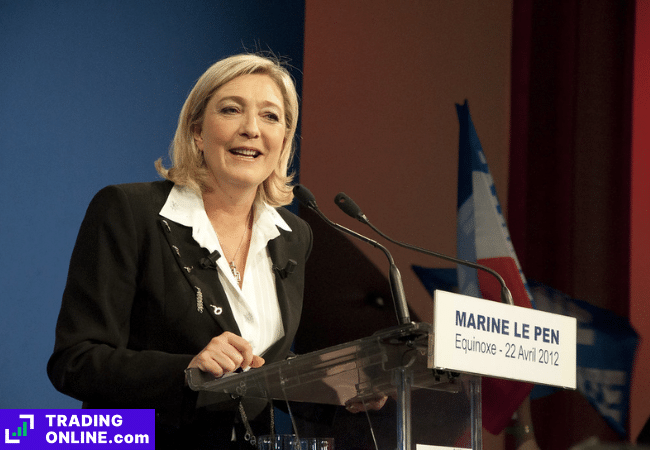 foto di Marine Le Pen