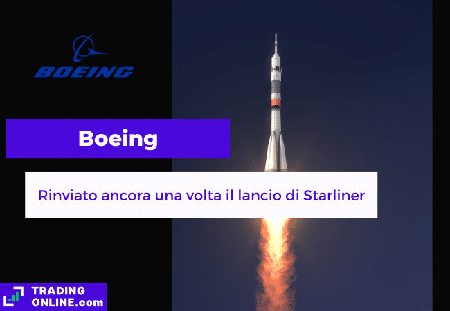 presentazione della notizia sul rinvio del lancio della capsula Starliner