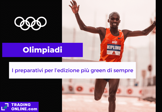 presentazione della notizia sui preparativi per la sostenibilità delle Olimpiadi di Parigi