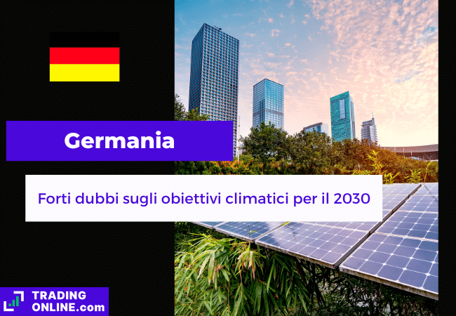 presentazione della notizia su Germania che teme di non raggiungere gli obiettivi climatici 2030