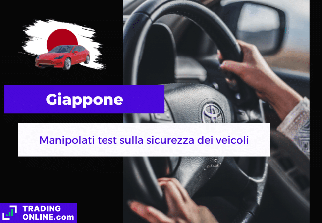 presentazione della notizia su scandalo per la sicurezza dei veicoli in Giappone