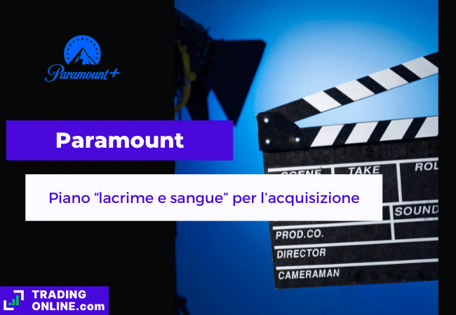 presentazione della notizia su piano del management di Paramount per il 2024