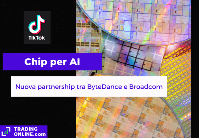 presentazione della notizia su ByteDance e Broadcom che collaborano sui chip per l'AI