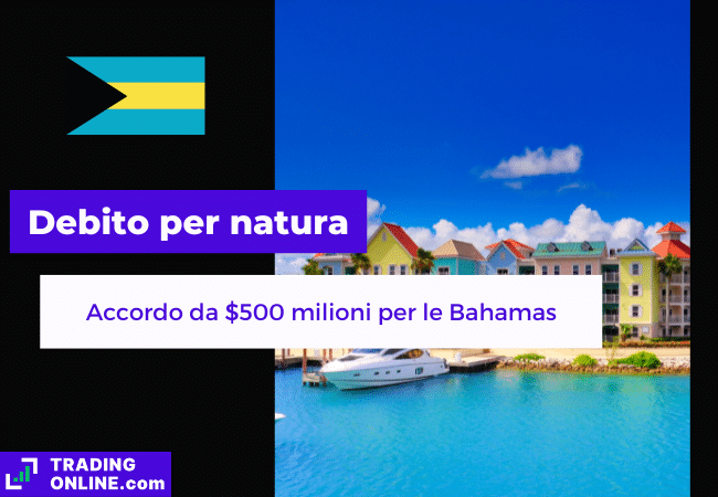 presentazione della notizia su accordo debt for nature swap delle Bahamas