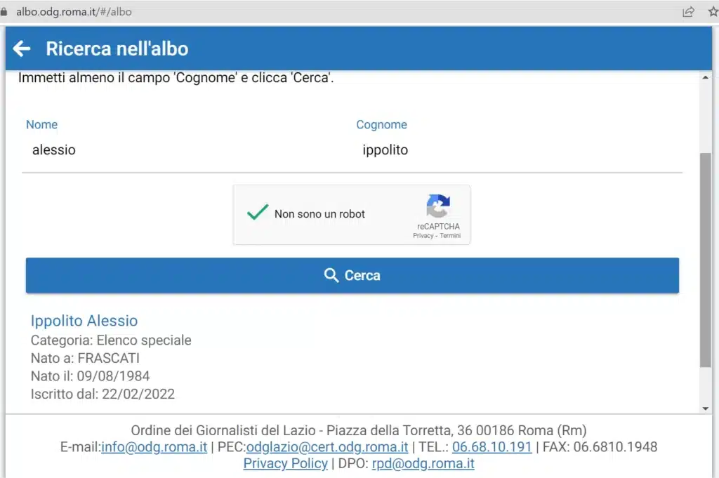 Alessio Ippolito – direttore responsabile di TradingOnline.com / Giornalista iscritto presso l’elenco speciale dell’Ordine dei Giornalisti del Lazio.
