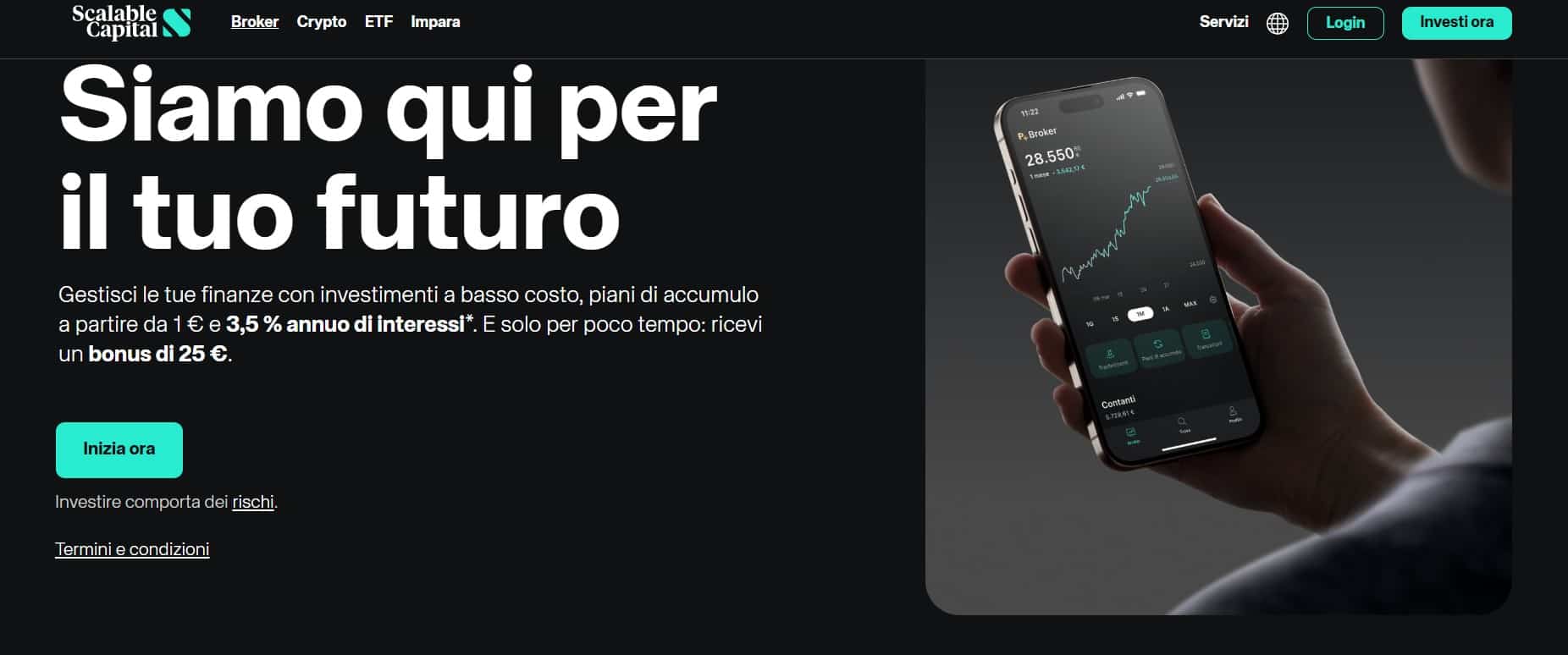 Scalable Capital tra i migliori broker BTC
