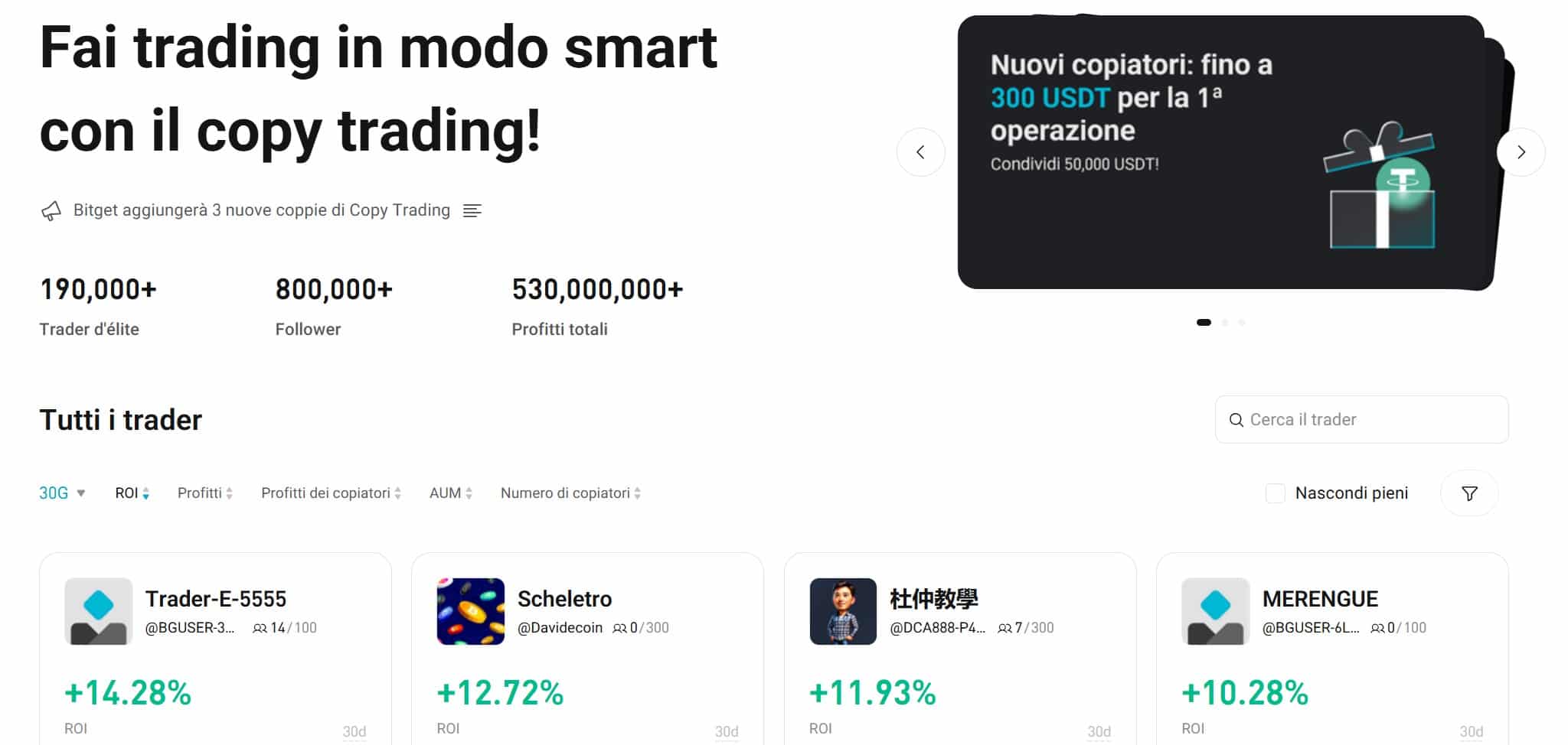 Bitget Copy Trading