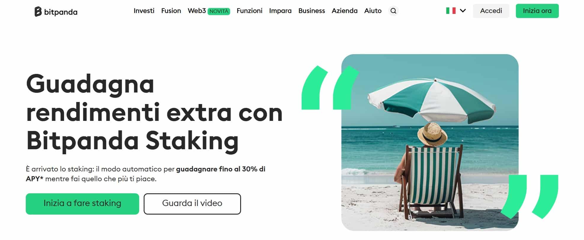 Bitpanda Staking