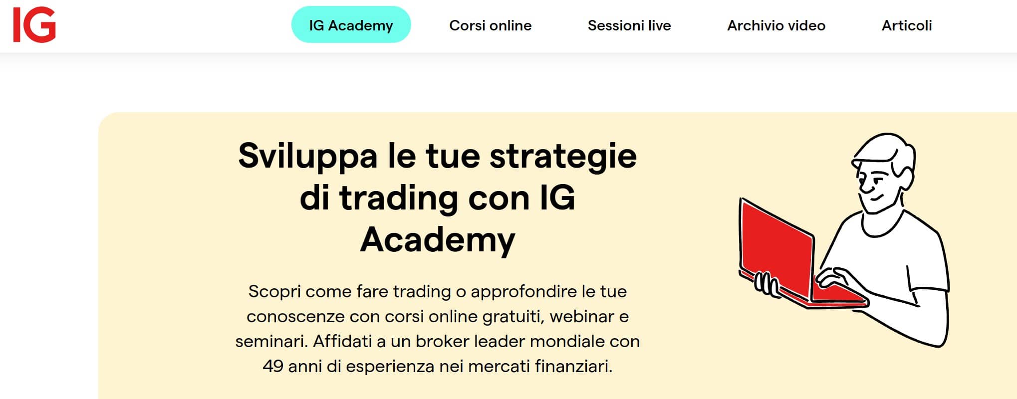 IG Academy - migliori corsi trading