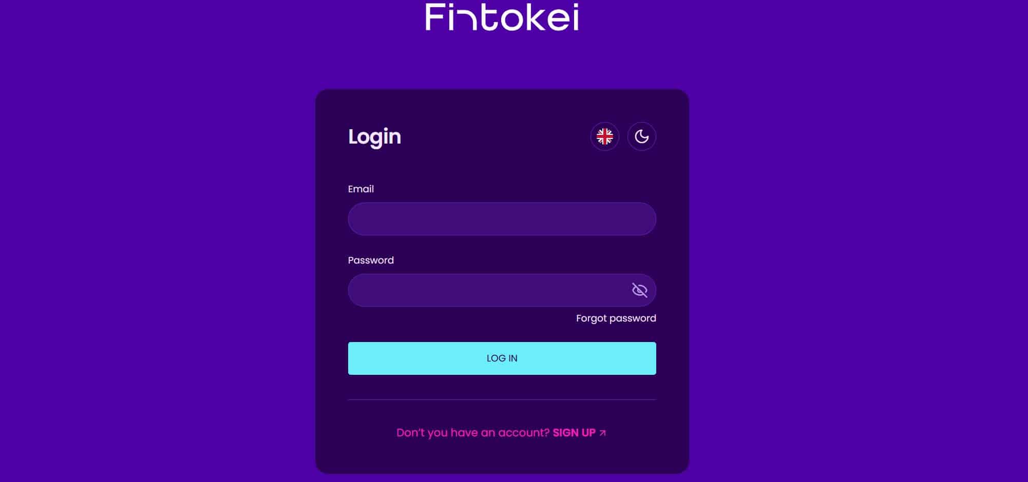 Fintokei - login