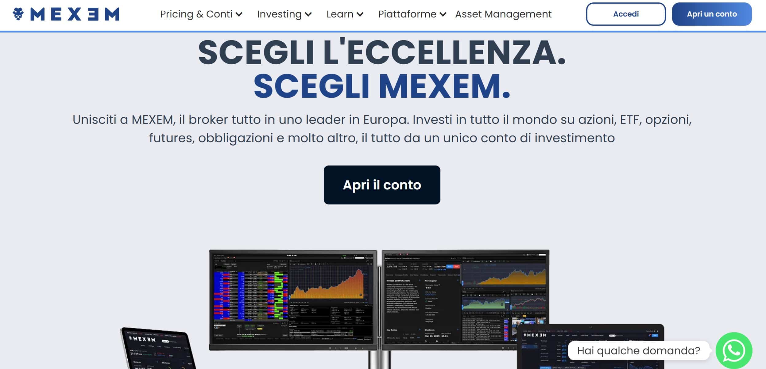 MEXEM - migliori broker materie prime