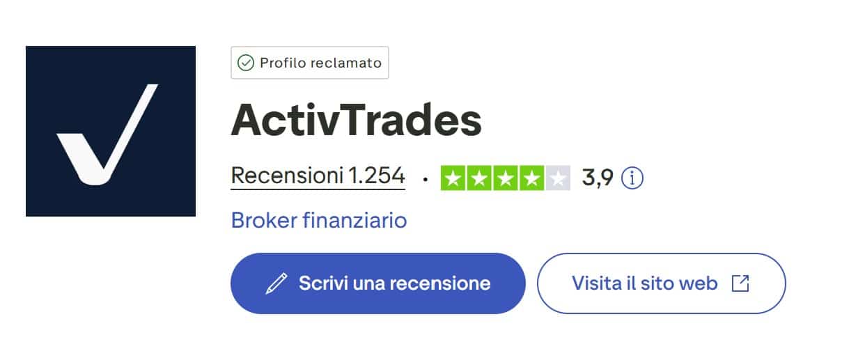 ActivTrades - Piattaforme criptovalute