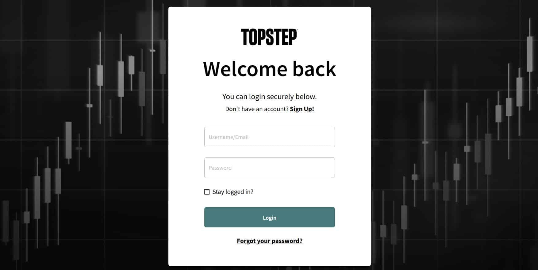 Topstep - login