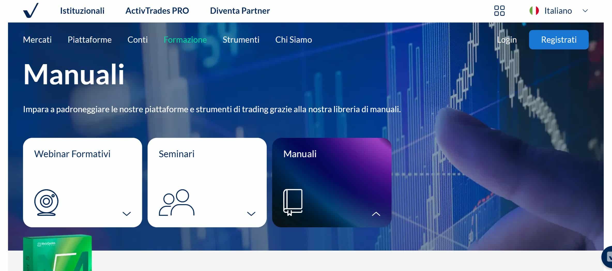 ActivTrades - migliori corsi forex