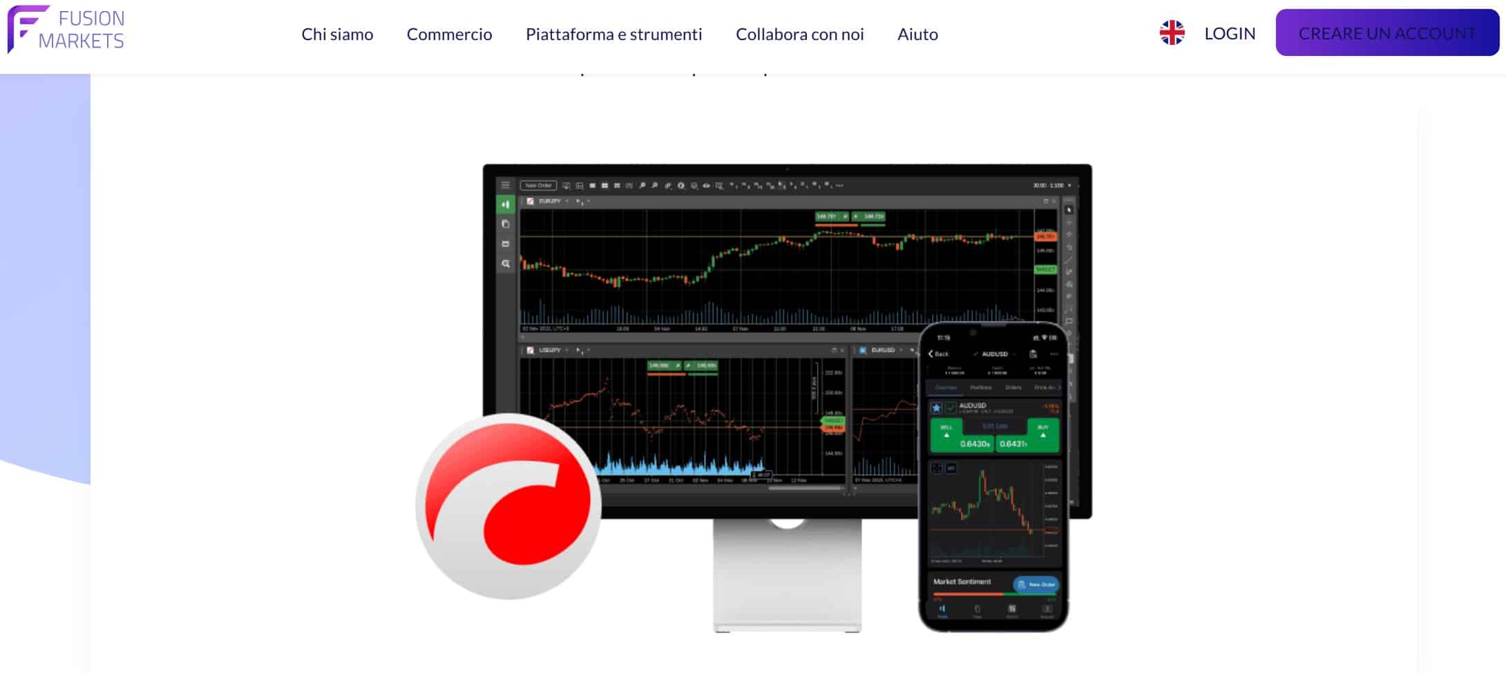 cTrader su Fusion Markets