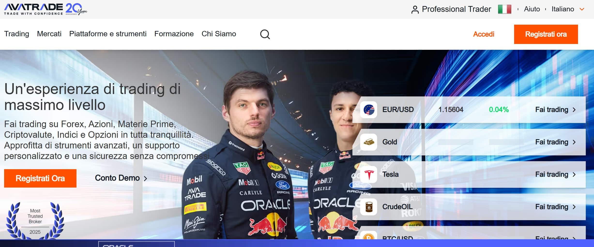 AvaTrade - migliori broker social trading