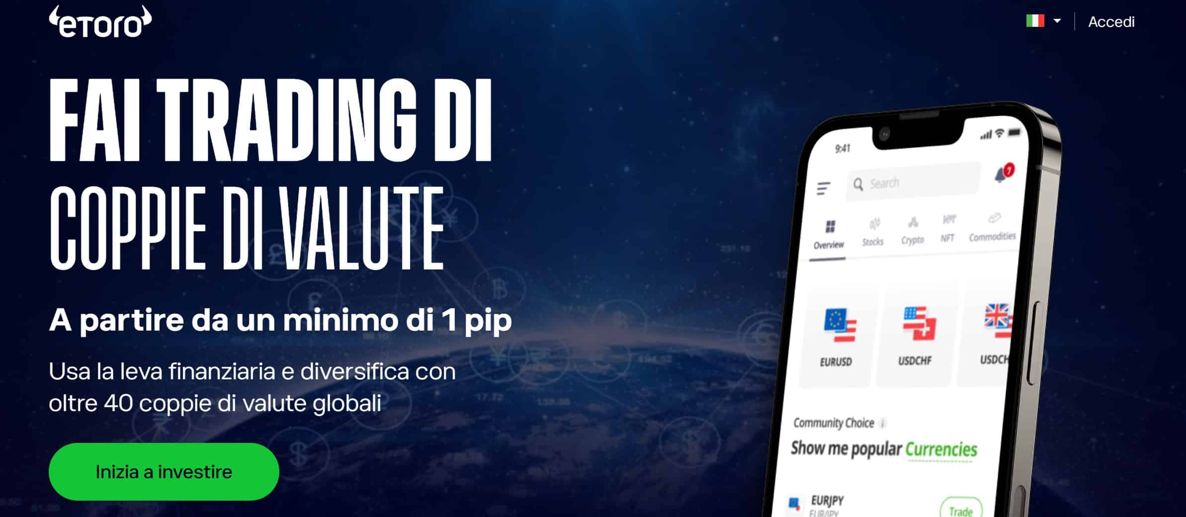 eToro - migliori broker forex