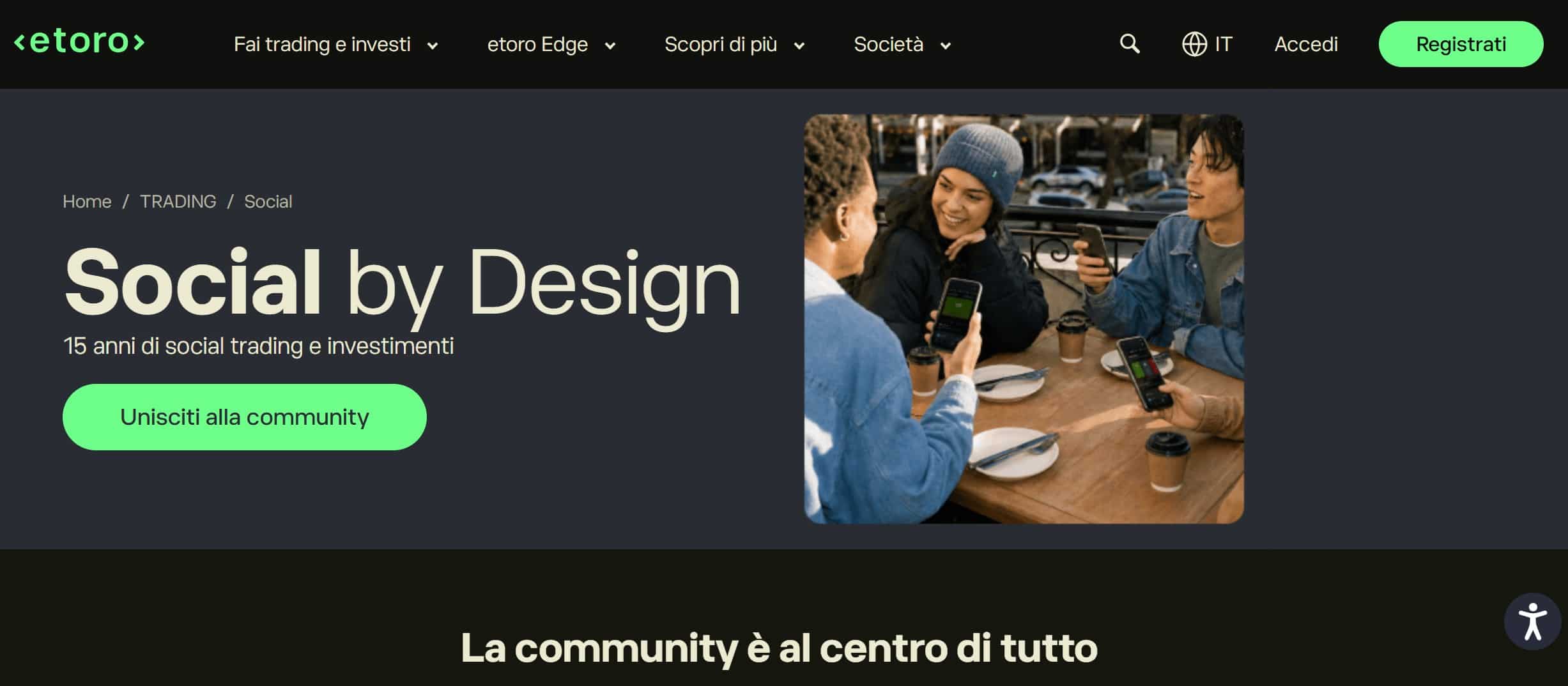eToro - migliori piattaforme social trading