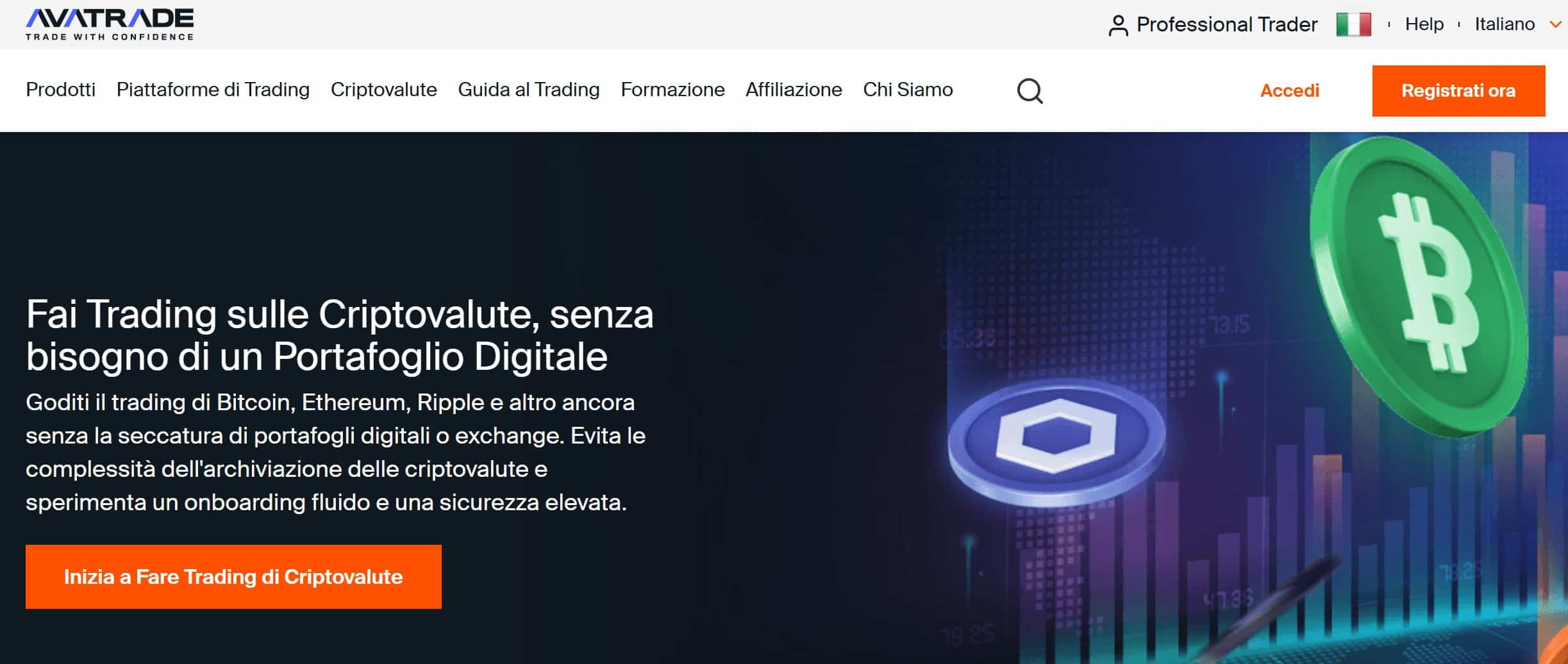 AvaTrade - migliori piattaforme crypto