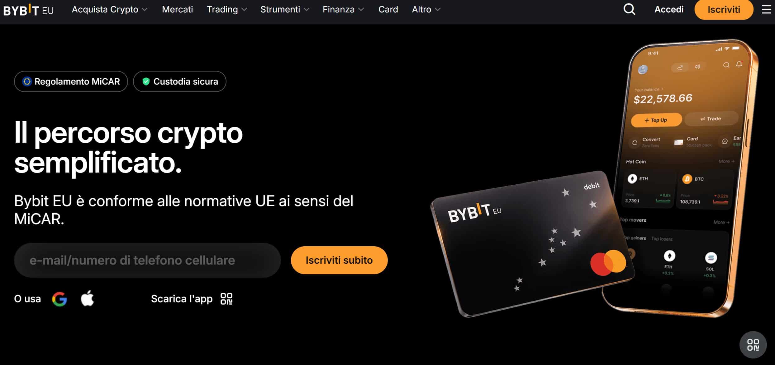 Bybit - migliori piattaforme crypto