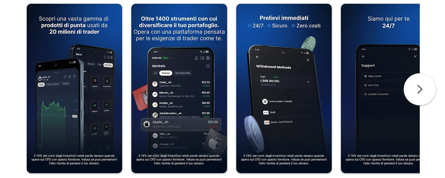 Migliori app trading - XM Broker