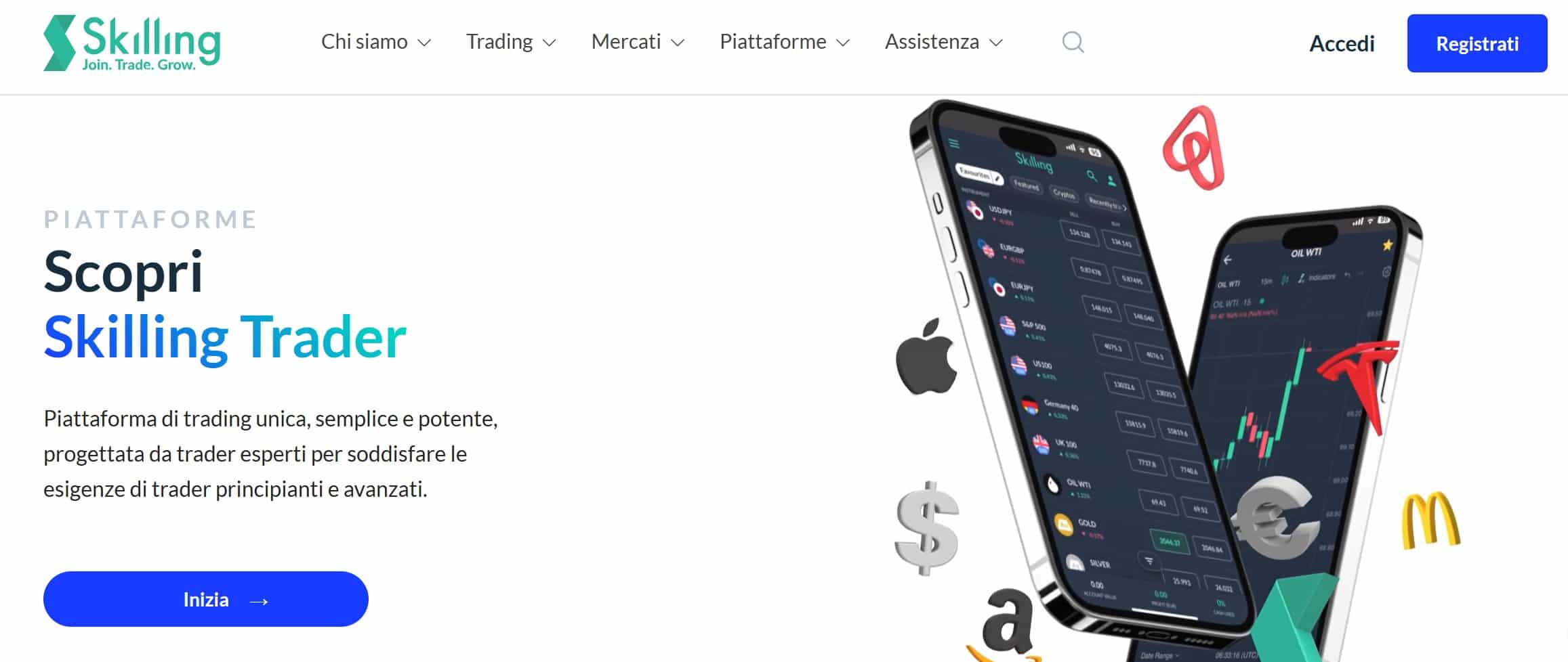 Skilling - Web Trader