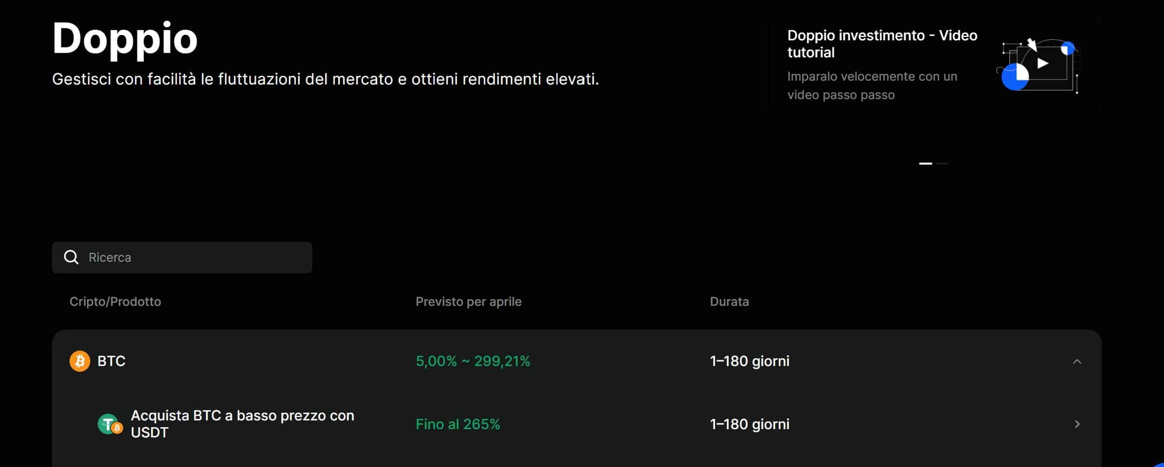 BingX Dual Investment