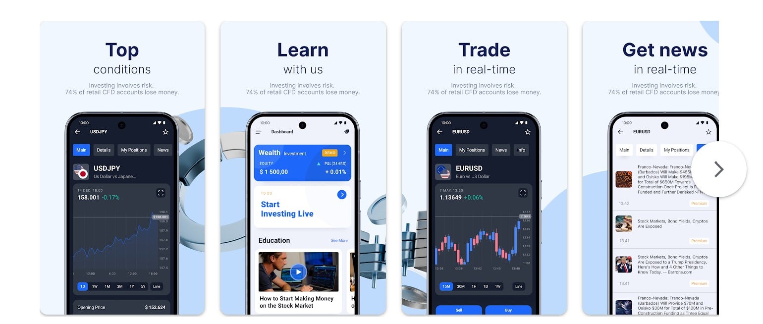 Admiral Markets - App