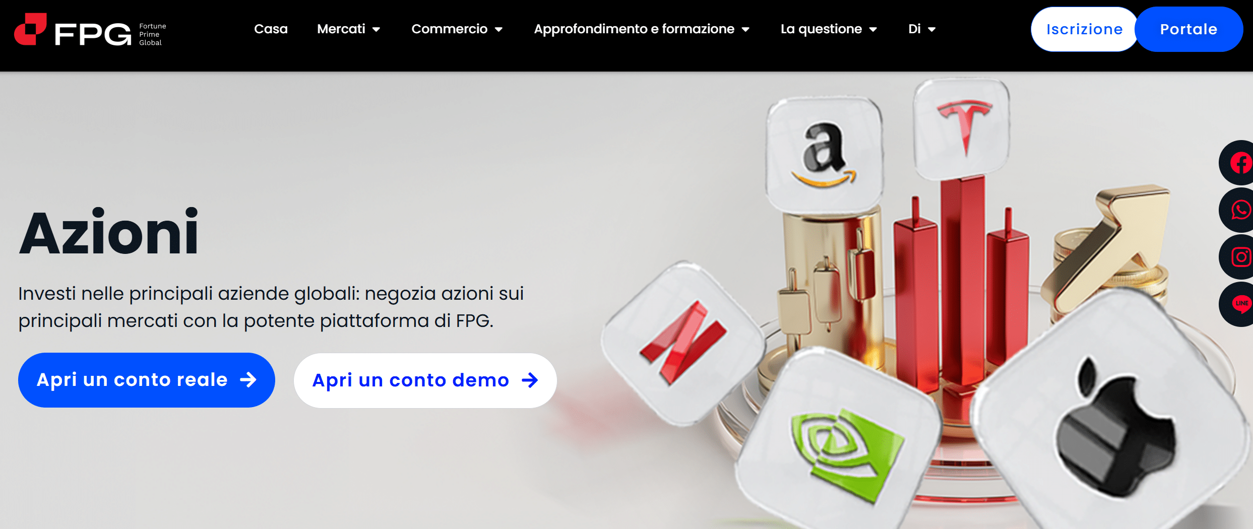 Migliori broker azioni - FPG